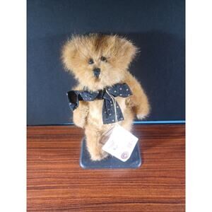 Boyd's Bears Head Bean Collection Della Mae Plush Stuffed Animal